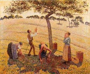 Camille Pissarro - Apple Picking at Eragny-sur-Epte  1888