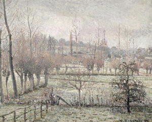 Snow Effect at Eragny, 1894