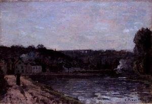 Camille Pissarro - The Seine at Bougival, 1871