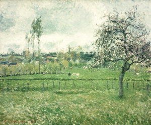 Camille Pissarro - Meadow at Eragny, 1885