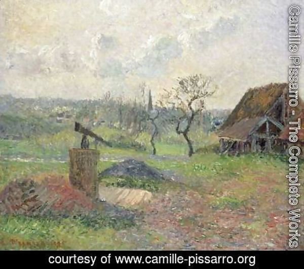 Camille Pissarro - A Brick-Works Eragny, 1885
