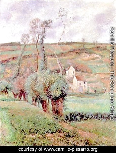 Camille Pissarro - The Cote de Chou at Pontoise, 1882