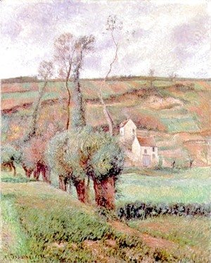 Camille Pissarro - The Cote de Chou at Pontoise, 1882