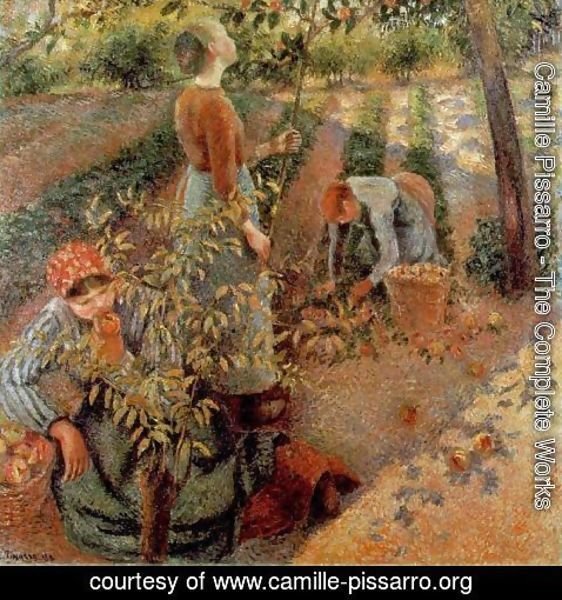 Camille Pissarro - The Apple Pickers, 1886