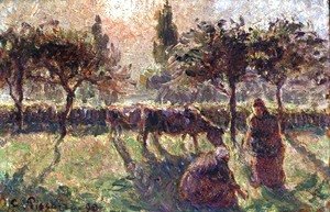 Camille Pissarro - In the Fields, 1890
