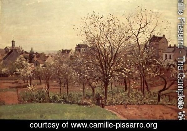 Camille Pissarro - The Orchard, 1870