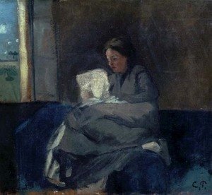 Camille Pissarro - Woman Reading