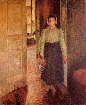 Camille Pissarro - A Young Maid