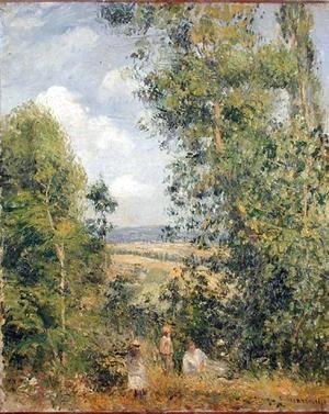 Camille Pissarro - A Rest in the Meadow, 1878