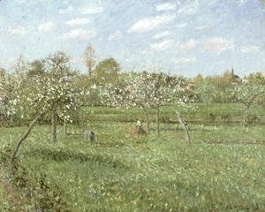 Spring Morning, Cloudy, Eragny, 1900