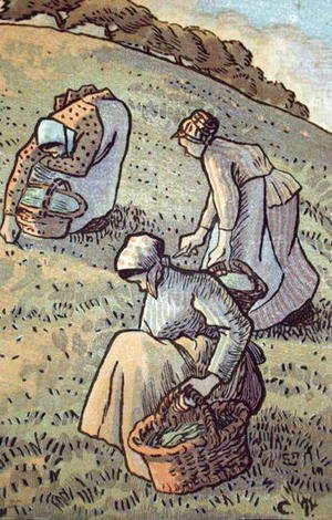 Women Gathering Mushrooms, from 'Travaux des Champs',  1893
