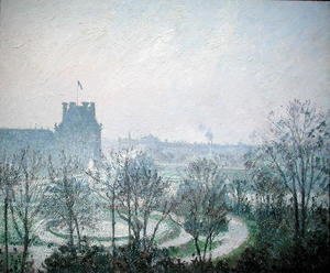 White Frost, Jardin des Tuileries, 1900