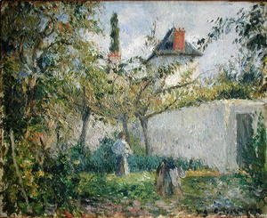 Camille Pissarro - Kitchen Garden and Orchard, Pontoise, 1878