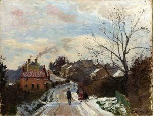 Camille Pissarro - Fox hill, Upper Norwood, 1870