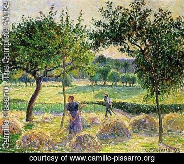 Camille Pissarro - Bountiful Harvest, 1893