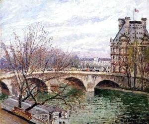 Camille Pissarro - The Pont Royal and the Pavillon de Flore