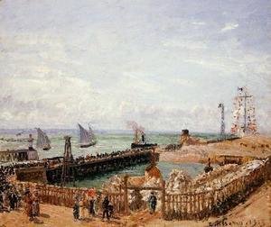 The Jetty, Le Havre - High Tide, Morning Sun