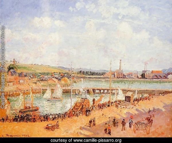 The Port of Dieppe, the Dunquesne and Berrigny Basins: High Tide, Sunny Afternoon