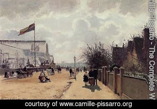 Camille Pissarro - The Chrystal Palace, London