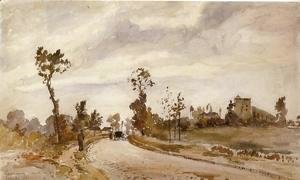 Camille Pissarro - Road to Saint-Germain, Louveciennes