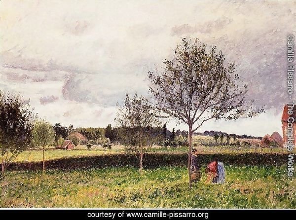 Eragny Landscape, Le Pre