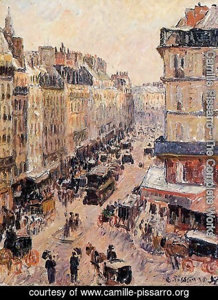 Camille Pissarro - Rue Saint-Lazare