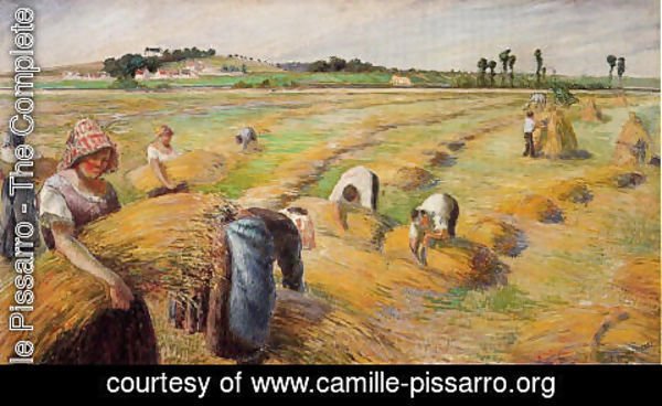 Camille Pissarro - The Harvest I