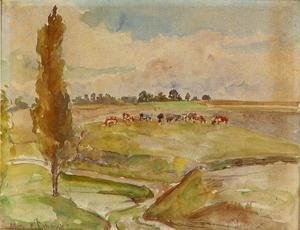 Camille Pissarro - Landscape at Osny
