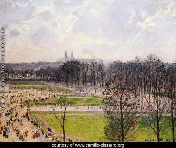 The Tuileries Gardens: Winter Afternoon