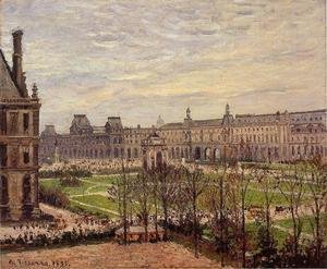 Camille Pissarro - The Carrousel: Grey Weather