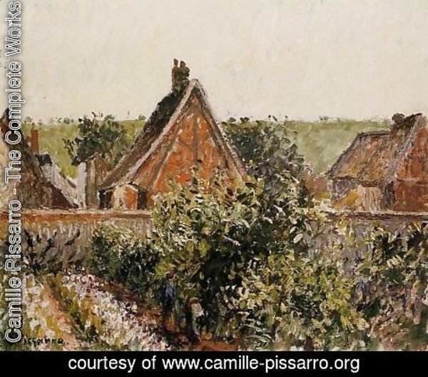 Camille Pissarro - Harvest in the Orchard, Eragny