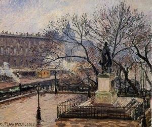 Camille Pissarro - The Raised Tarrace of the Pont-Neuf and Statue of Henri IV