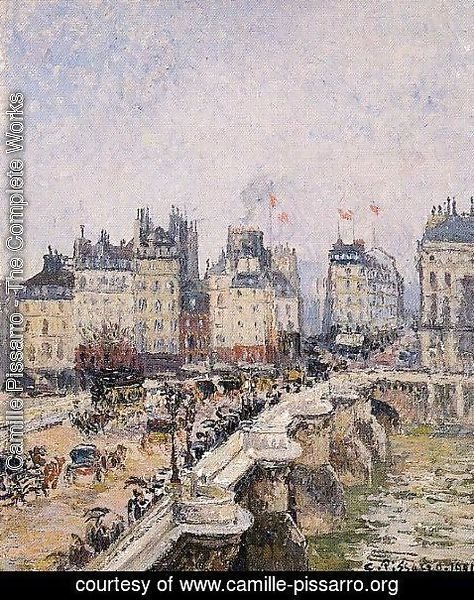 Camille Pissarro - The Pont-Neuf IV
