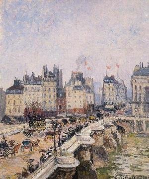 Camille Pissarro - The Pont-Neuf IV