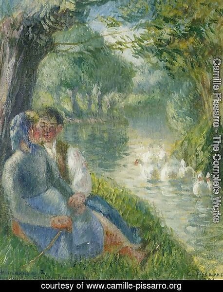 Lovers Seated at the Foot of a Willow Tree