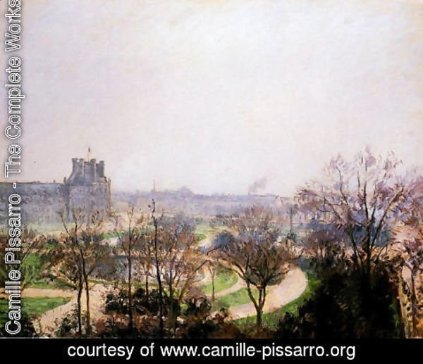 Camille Pissarro - The Tuileries Gardens