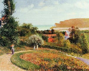 Camille Pissarro - The Garden of the Hotel Berneval
