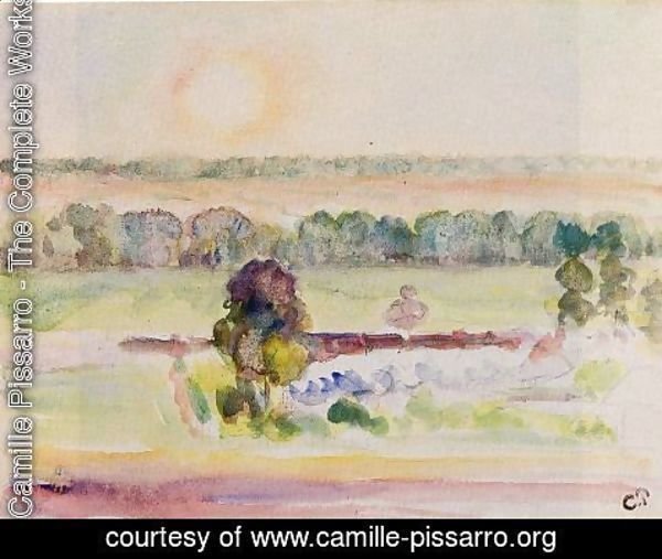 Camille Pissarro - The Effect of Sunlight
