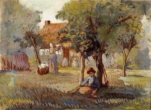 Camille Pissarro - Family Garden
