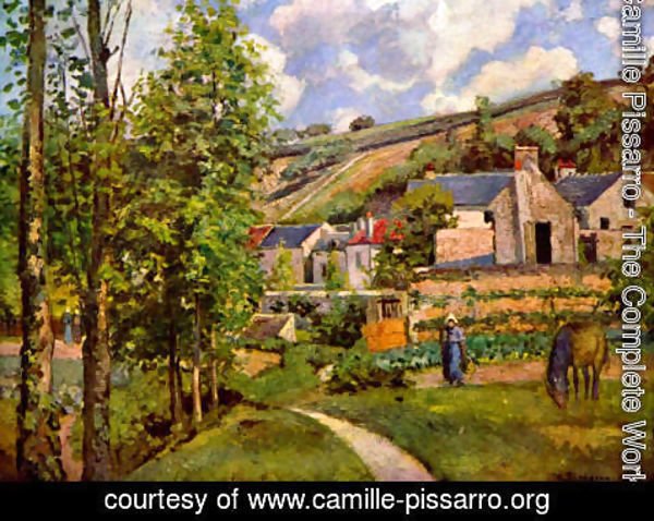Camille Pissarro - The Hermitage at Pontoise