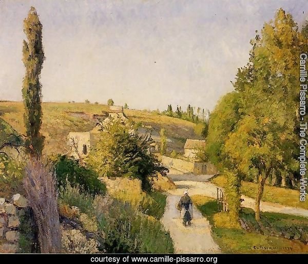 Landscape at l'Hermitage, Pontoise