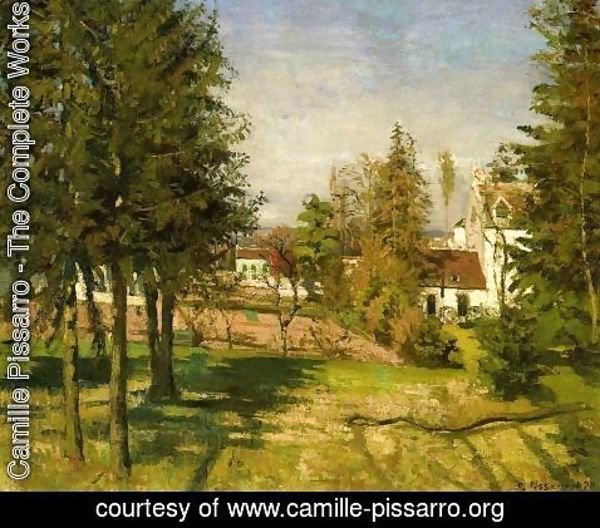 Camille Pissarro - The Pine Trees of Louveciennes