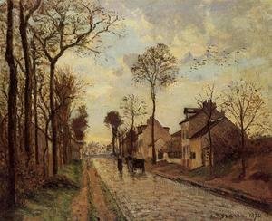 Camille Pissarro - Road in Louveciennes