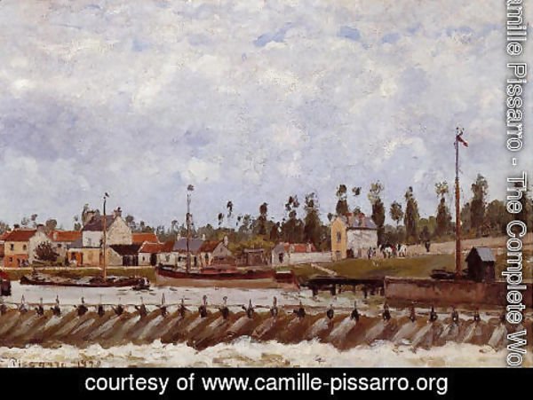 Camille Pissarro - Pontoise Dam