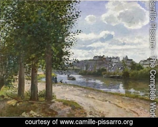 Camille Pissarro - Banks of the Oise