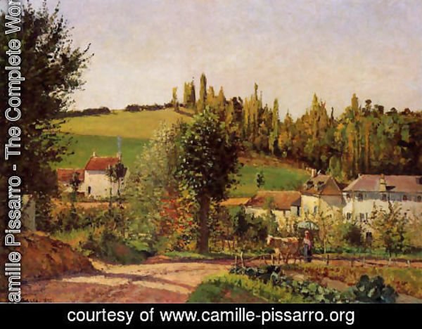 Camille Pissarro - Path of l'Hermitage at Pontoise