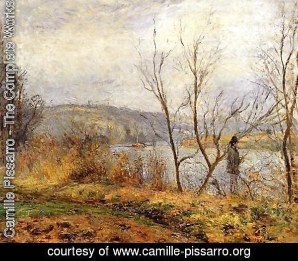 Camille Pissarro - The Banks of the Oise, Pontoise