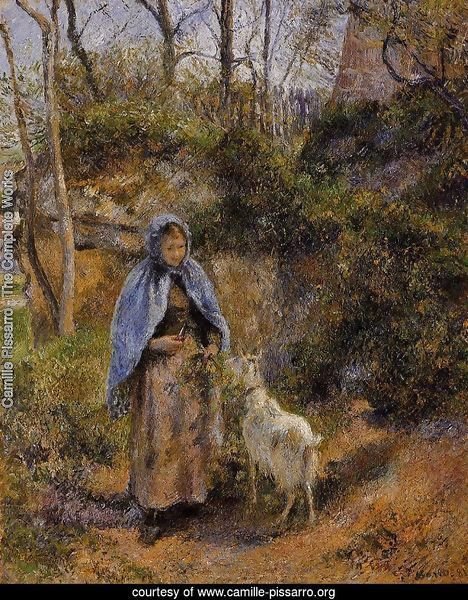 Peasant Woman with a Goat