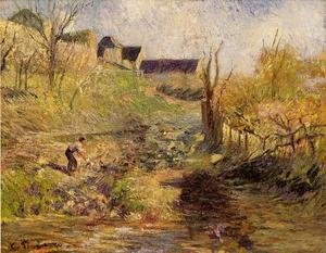 Camille Pissarro - Landscape at Osny I