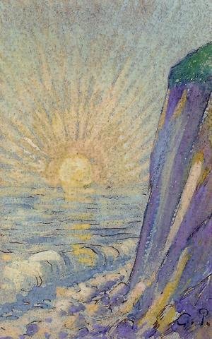 Camille Pissarro - Sunrise on the Sea